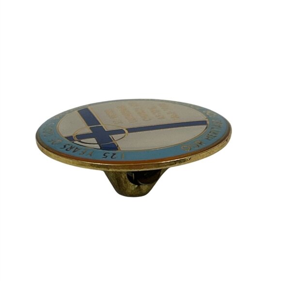 St Peter Lutheran Church 125th Anniversary Commemorative Enamel Pin - Picture 2 of 3